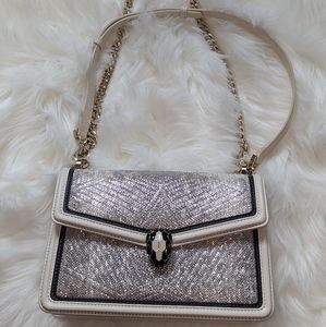 BVLGARI Shoulder Bag  289045 Serpenti Diamond Blast